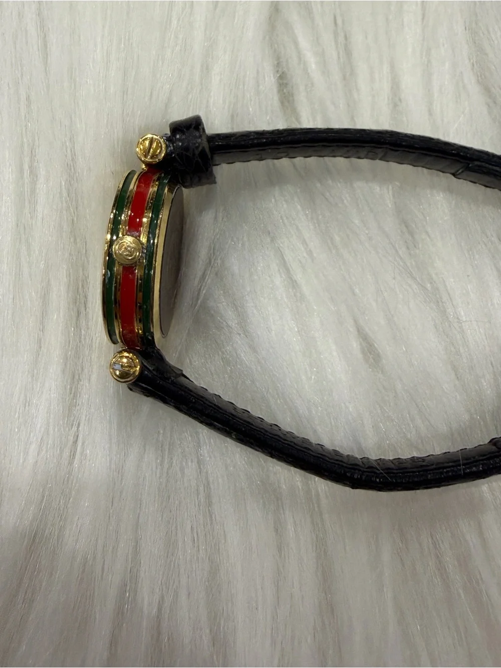 Gucci 2000L Sherry Line Gold Plated Swiss